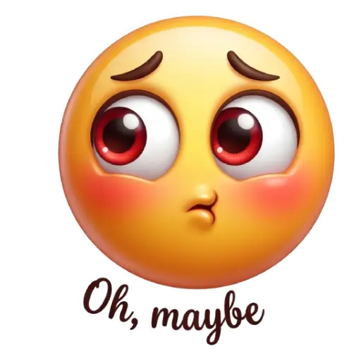 Cute smiley face, stickers, Whatssapp stickers, love, kiss me, valentine, no, may be